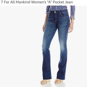 7 for All Mankind A Pocket Jeans 32
